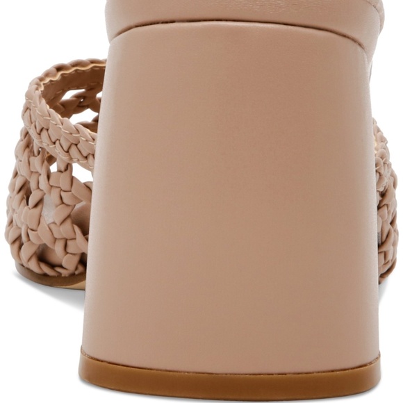 Steve Madden Women's Mania Woven Block-Heel Sandals Size 8 - Picture 3 of 9